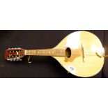 MANDOLIN. Vintage c1970s wooden mandolin