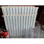 SLAT WALL. Quantity of slat wall with pe