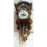 DUTCH WALL CLOCK. Dutch wall clock with