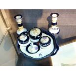 Ceramic dressing table set