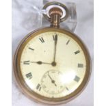 PLATED POCKET WATCH.