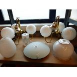 Quantity of light shades,