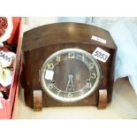 Westminster chime mantle clock