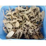 Box of moulded plastic military figures