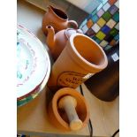 The Original Suffolk terracotta country style kitchen items