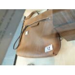 Ladies Fiorelli tan leatherette cross body handbag