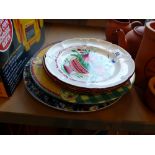 Limoge decorative plates in assorted patterns