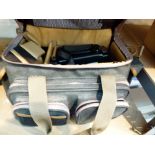 Hitachi movie camera camcorder in carry case