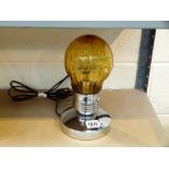 LIGHT BULB TABLE LAMP.