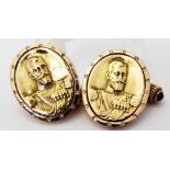 FABERGE? CUFFLINKS.