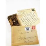 GERMAN WWII LETTER.