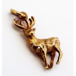 9 CT STAG CHARM.