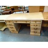 PINE DESK.