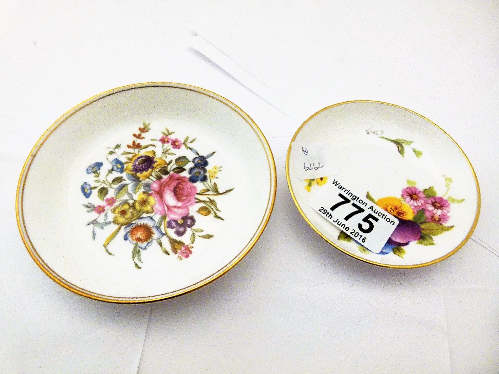 ROYAL WORCESTER PIN DISHES.