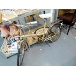 Stowaway vintage folding bicycle