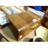 Inlaid writing box,