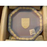 Wedgwood Jasperware England football logo tray