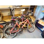 Quantity of childrens bikes