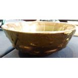 COPPER BOWL. Copper Lustre bowl D - 22c