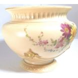 ROYAL WORCESTER JARDINIERE. Small blush