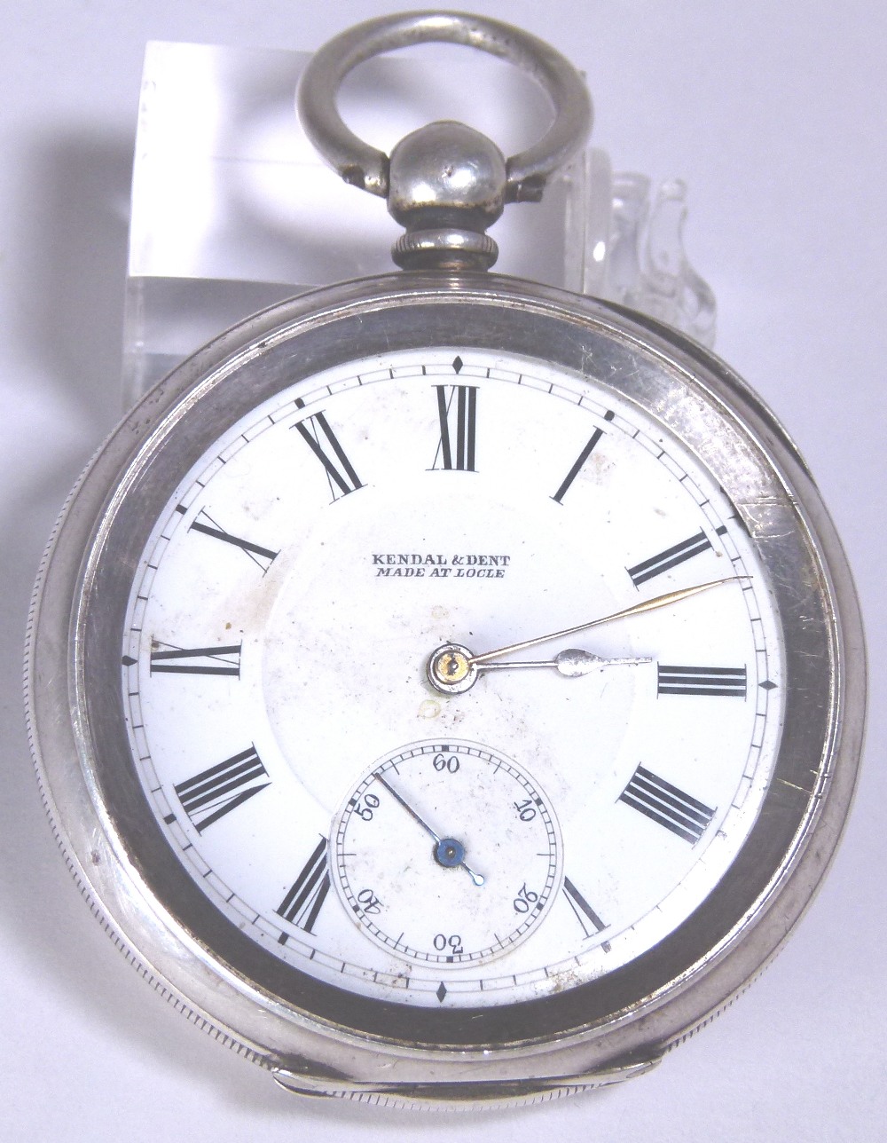 SILVER POCKET WATCH.