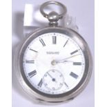 SILVER POCKET WATCH.