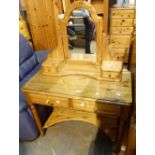 PINE DRESSING TABLE.