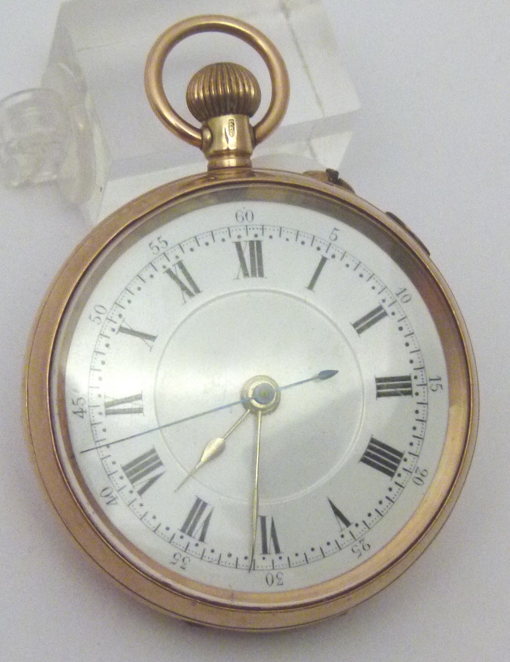 9 CT POCKET WATCH.