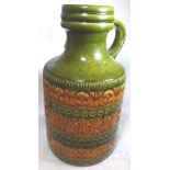 WEST GERMAN GLAZE JUG.