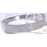 SILVER BANGLE.