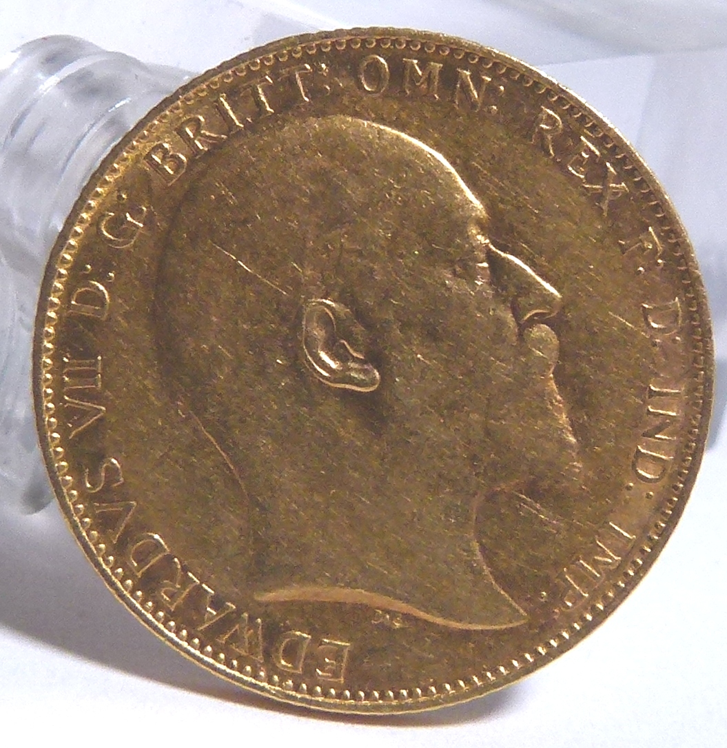 EDWARD VII SOVEREIGN. - Image 2 of 2