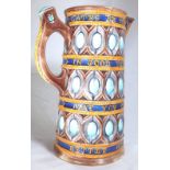 MAJOLICA JUG.