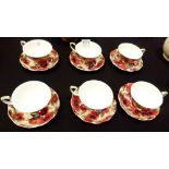 HERITAGE CUPS & SAUCERS,