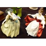 TWO ROYAL DOULTON LADIES.