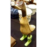 WOODEN DUCK.