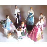 ROYAL DOULTON CERAMIC FIGURES.