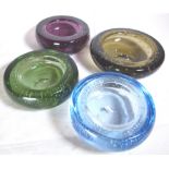 BUBBLE GLASS BOWLS.