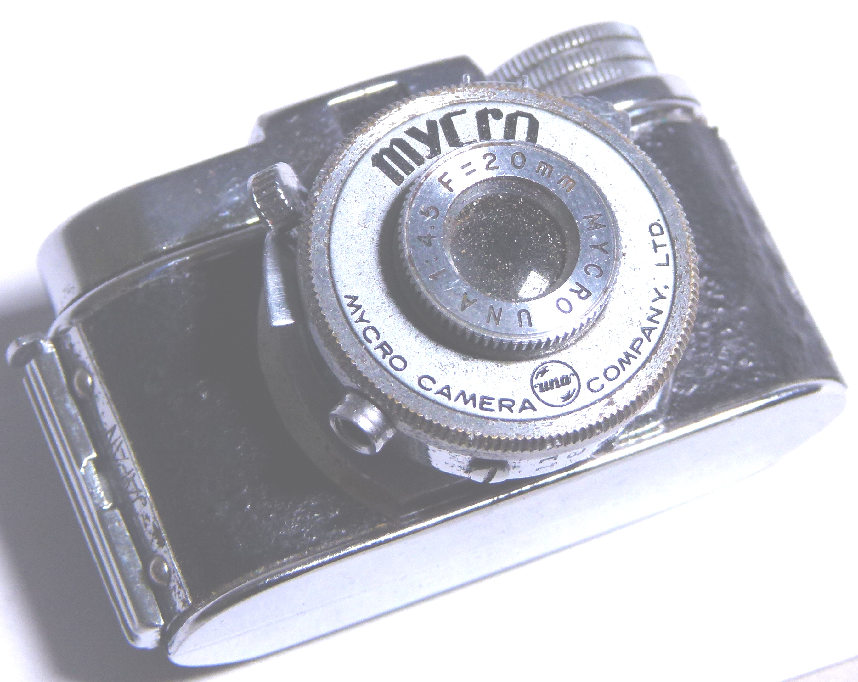 LEATHER CASED SPY CAMERA. - Image 7 of 9