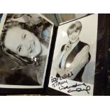 AUTOGRAPHED PUBLICITY PHOTOGRAPHS.