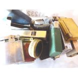 MIXED LIGHTERS. Box of assorted vintage