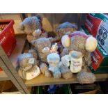 Collection of stuffed Tatty Teddy animals