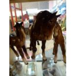 Three Beswick horses all A/F