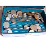 MIXED COINAGE. Box of loose mixed coinag