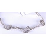 Sterling silver Scottish fancy necklace