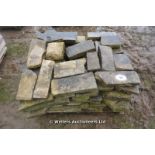 *APPROX 6 SQ METERS OF RECLAIMED STONE PAVING