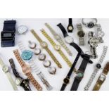 *Selection of approximately twenty mainly ladies' wristwatches (Lot subject to VAT)