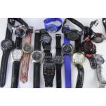 *Selection of approximately fifteen mainly gentlemen's wristwatches (Lot subject to VAT)