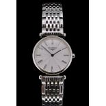 *Ladies' Longines la' Grande Classique de Longines, circular radial dial with Roman numerals,