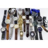 *Selection of approximately twenty-two mainly gentlemen's wristwatches including Lorus, Timex and