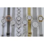 *Bag containing eight ladies' Skagen wristwatches (Lot subject to VAT)